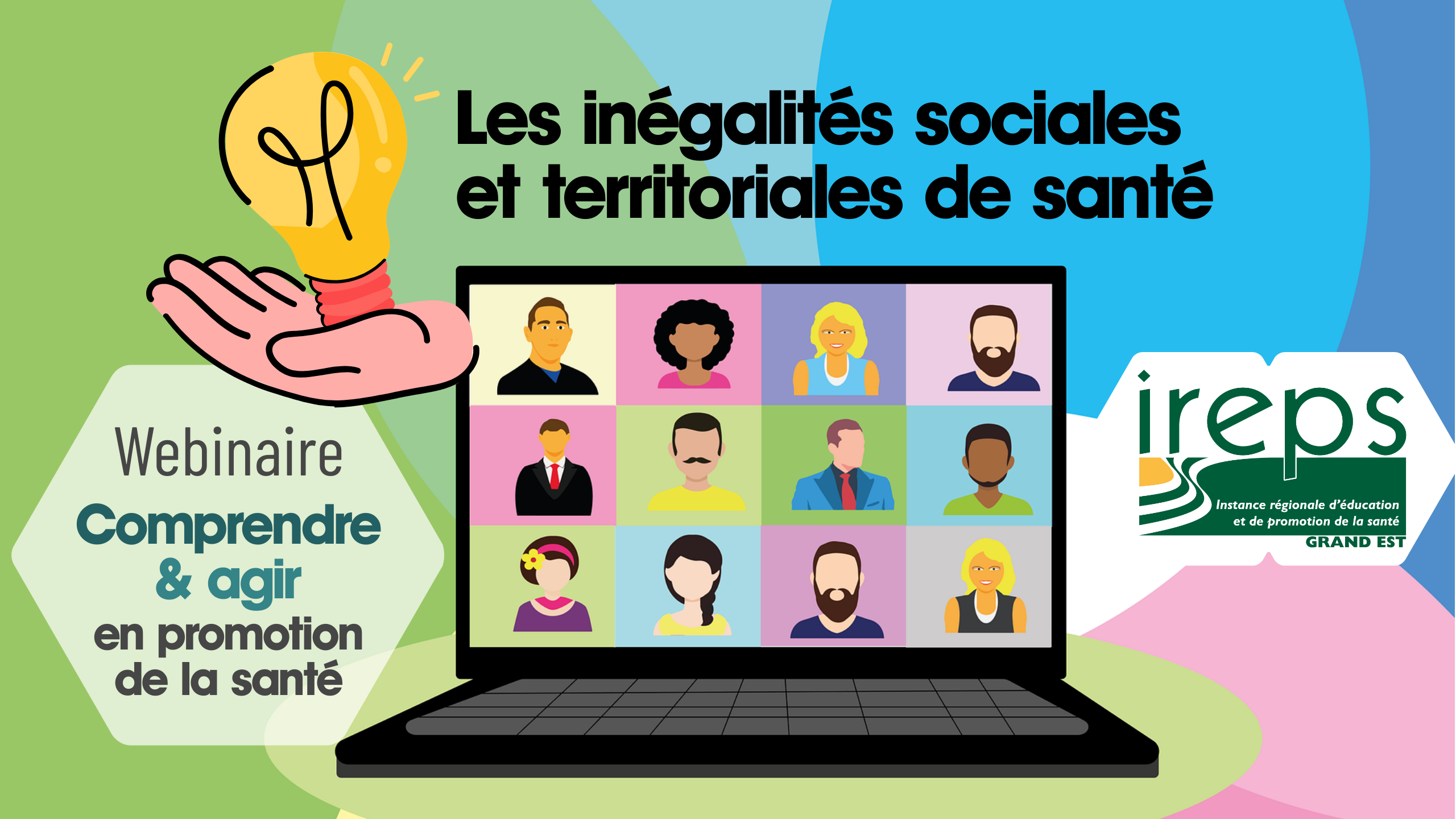 [Webinaire] Comprendre & agir en promotion de la santé · Les inégalités sociales et territoriales de santé · 1er décembre 2022