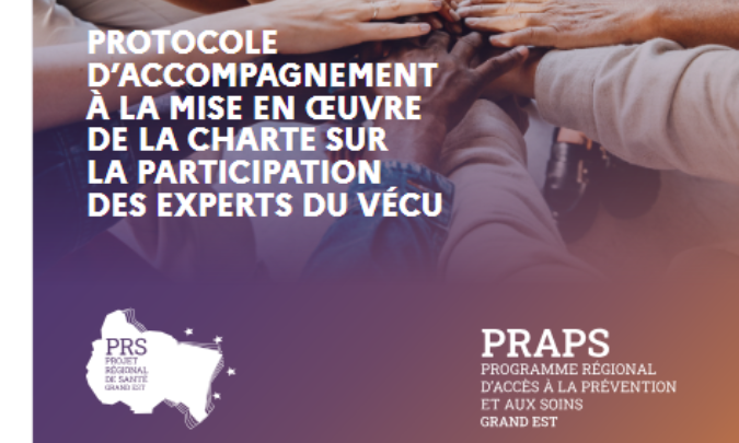 [Protocole d'accompagnement] Mise en oeuvre de la charte sur la participation des experts du vécu