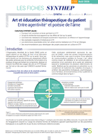 Art et éducation thérapeutique du patient. Entre agentivité ... Image 1