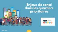 Enjeux de santé dans les quartiers prioritaires Image 1