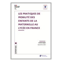 Les pratiques de mobilité des enfants de la maternelle au ... Image 1
