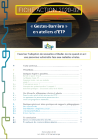 "Gestes-barrières" en ateliers ETP Image 1
