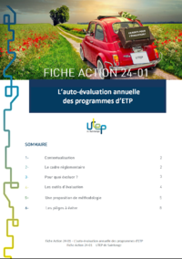 L'auto-évaluation annuelle des programmes d'ETP Image 1