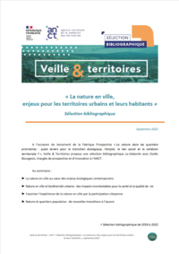 La nature en ville, enjeux pour les territoires urbains et ... Image 1