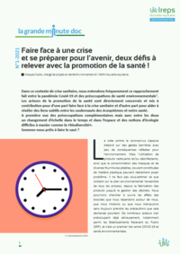 Faire face à une crise et se préparer pour l’avenir, deux ... Image 1