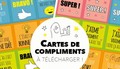 Les cartes à compliments