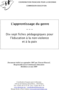 L'apprentissage du genre Image 1