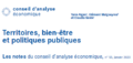 Territoires, bien-être et politiques publiques : les notes du conseil d’analyse économique