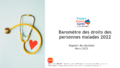 Baromètre des droits des personnes malades 2022